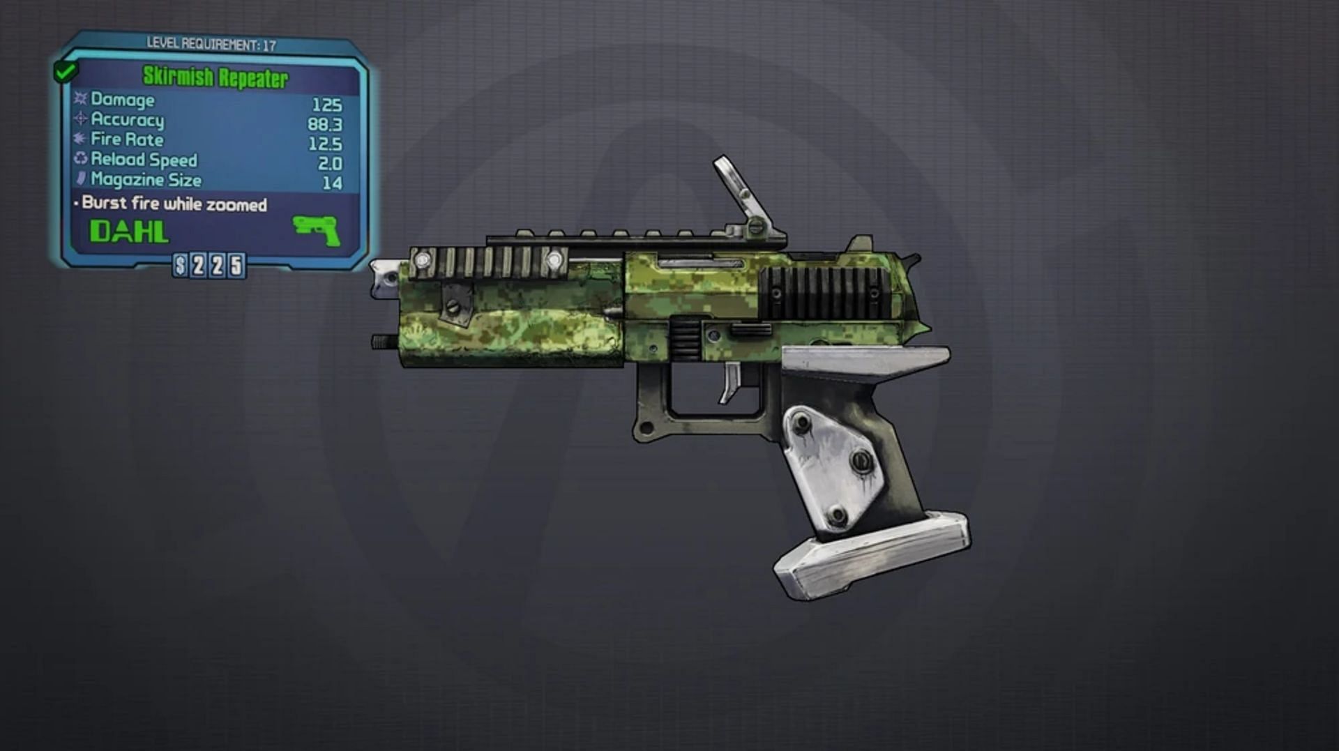 The Repeater in Borderlands (Image via Gearbox Software)